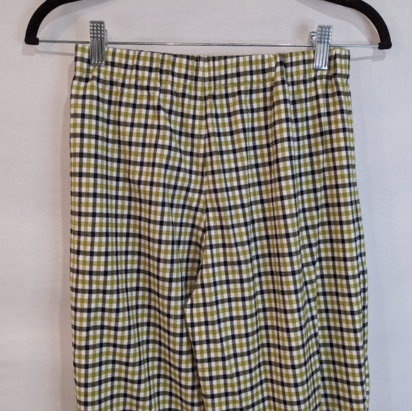 Brandy Melville Green and Black Plaid Tilden Pants Size Small - Picture 4 of 11
